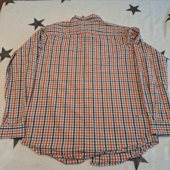 Men’s Columbia Long Sleeve Colorful Plaid Button-Down‎ Shirt Logo Pocket Size M - Picture 8 of 11